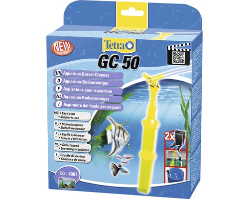 Tetra Bodenreiniger GC 50 50-400L Tetra GC 50 Aquarium Bodensauger Verpackung