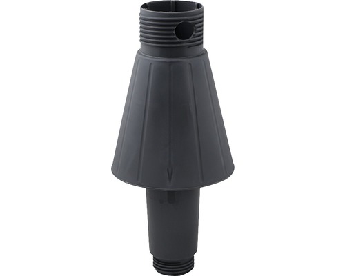 Fixation de tube vertical - Pièce de rechange pour parasol déporté Easy Sun Siphon d''évacuation en plastique