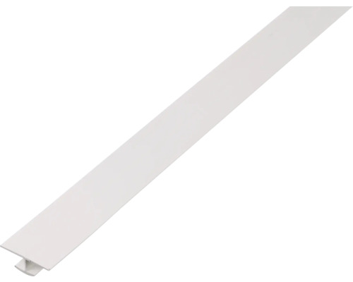 Profilé en H PVC blanc 45 x 20 x 30 mm x 1,5 mm , 1 m Profilé de finition en plastique