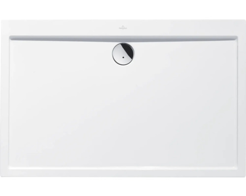 Duschwanne Villeroy & Boch Subway 90 x 120 x 3,5 cm alpinweiss glatt UDA1293SUB2V Villeroy & Boch Duschwanne aus Sanitäracryl mit Ablaufgarnitur