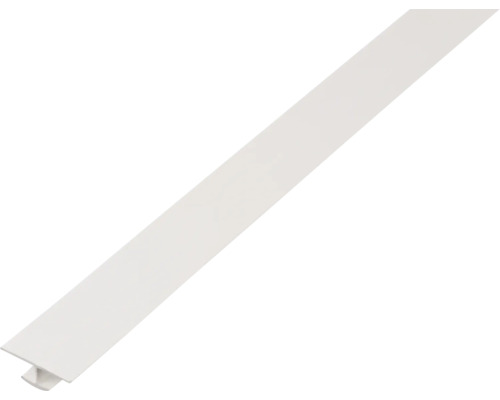 Profilé en H PVC blanc 25 x 6 x 10 mm x 1 mm , 1 m
