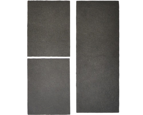 Trois panneaux d''insonorisation pour la réduction du bruit.