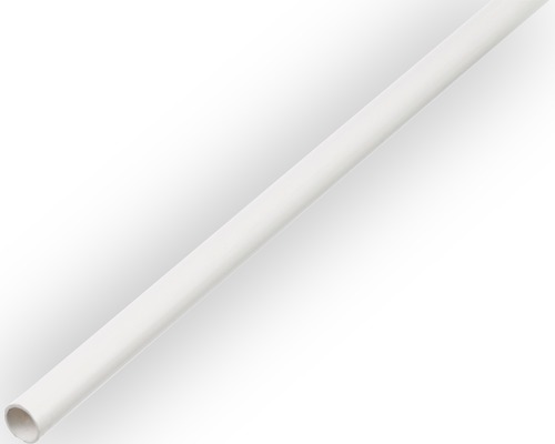 Tube rond PVC blanc 12 x 1 x 1 mm , 1 m