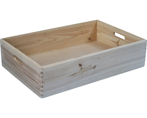 Caisse de rangement en bois 600 mm Caisse de rangement en bois 600 mm