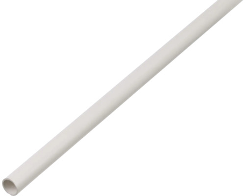 Tube rond PVC blanc 12 x 1 x 1 mm , 2 m