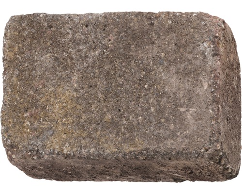 Pavé rectangulaire antique brun multicolore 21x14x7 cm Pavé rectangulaire antique brun multicolore 21x14x7 cm