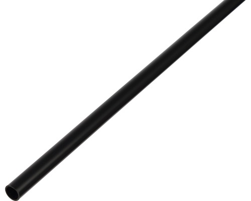 Tube rond PVC noir 7 x 1 x 1 mm , 1 m