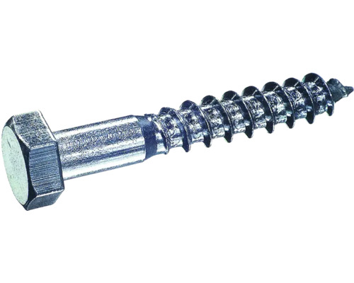 Vis à bois avec tête hexagonale