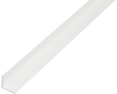 Profilé d’angle PVC blanc 30 x 30 x 2 mm x 2 mm , 1 m Profilé d’angle PVC blanc 30 x 30 x 2 mm x 2 mm , 1 m