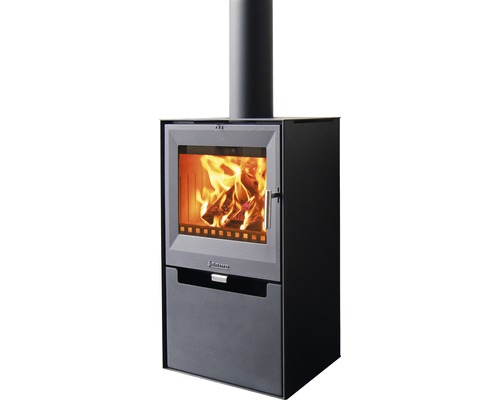 Poêle Aduro 14 en acier noir 6.5 kW