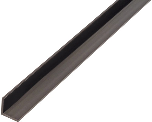 Winkelprofil PVC schwarz 30 x 30 x 2 x 2 mm 1 m