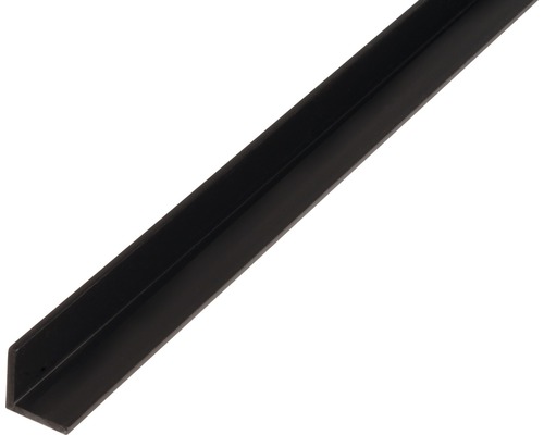 Winkelprofil PVC schwarz 30 x 30 x 2 x 2 mm 2 m