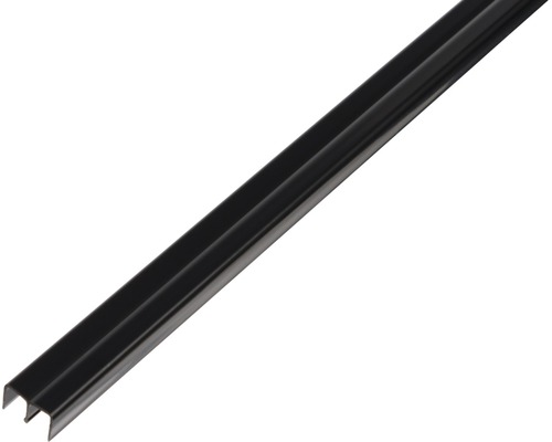 PVC noir 6,5 x 10 x 16 mm x 1 mm , 2 m