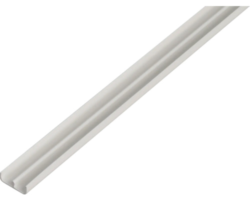 PVC blanc 6,5 x 5 x 16 mm x 1 mm , 1 m Goulotte de protection de câbles en plastique