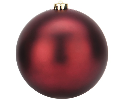Weihnachtskugel gross XXL Lafiora Kunststoff Ø 25 cm rot matt Weihnachtskugel gross XXL Lafiora Kunststoff Ø 25 cm rot matt
