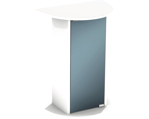 Aquarium-Unterschrank Tetra Explorer Line 30/60 l 54,4x36,2x73,2 cm weiss Waschtischunterschrank mit Tür