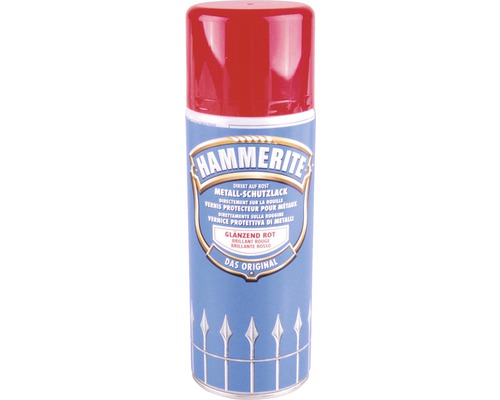 Spray de protection pour métaux HAMMERITE rouge 400 ml