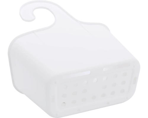 Panier de douche en plastique avec crochet