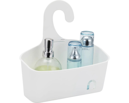 Étagère de douche avec crochet pour ranger les accessoires de salle de bain