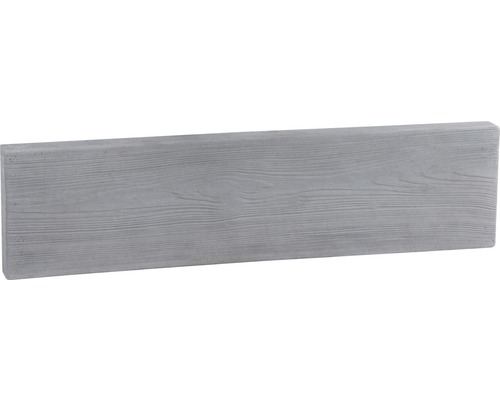 Bordure de pelouse en béton avec grain de bois