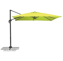Freiarm-Sonnenschirm mit Standfuss für den Gartenbereich