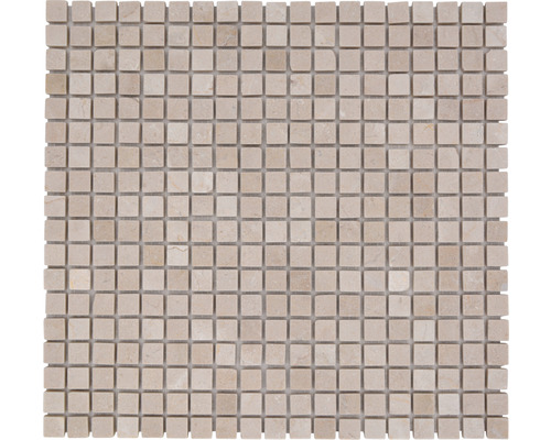 Natursteinmosaik MOS 15/13R beige 30,5x32,5 cm