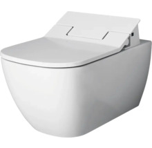 DURAVIT spülrandloses Tiefspül-WC Happy D.2 für Sensowash 62cm weiss wandhängend 2550590000 ohne Dusch-WC-Sitz-thumb-0