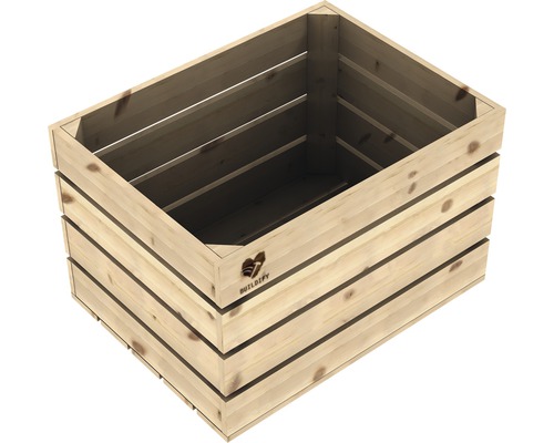 Buildify Obstkiste mittel, unbehandelt, 44x28x33 cm-0