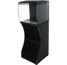 Ensemble d'aquarium FLUVAL Flex 57 L avec éclairage LED, système de filtration, télécommande infrarouge et meuble bas noir