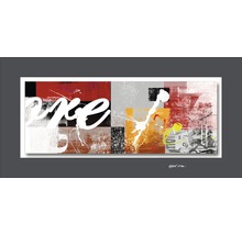 Toile décorative avec motif abstrait pour la décoration murale