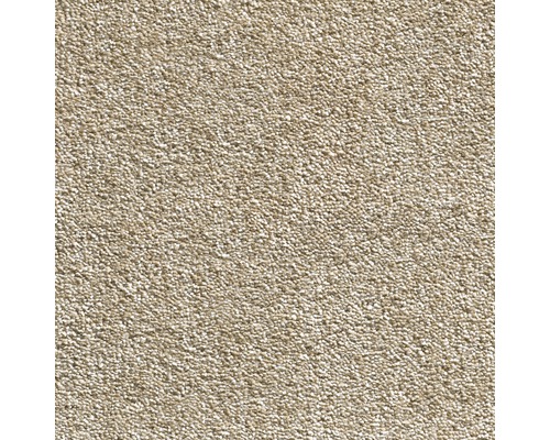 Spannteppich Velours Grace Farbe 70 dunkelbeige 400 cm breit (Meterware)