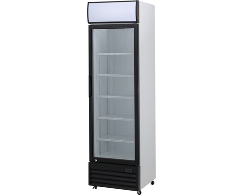Réfrigérateur de présentation Kibernetik KS360M noir/blanc 011703