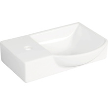 Vasque à encastrer form&style FELINA droite 45 cm céramique, blanc, sans robinet-thumb-0