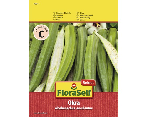 Gombo 'Okra' FloraSelf Select semences stables semences de légumes