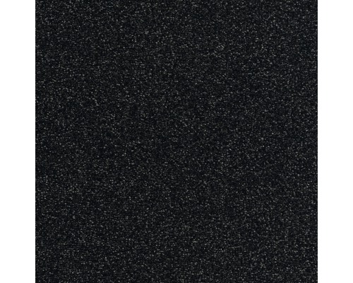 Spannteppich Velours Cavallino Farbe 320 schwarz 400 cm breit (Meterware)