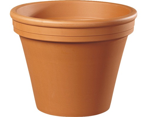 Blumentopf Ton Ø 9 H 8 cm terracotta-0