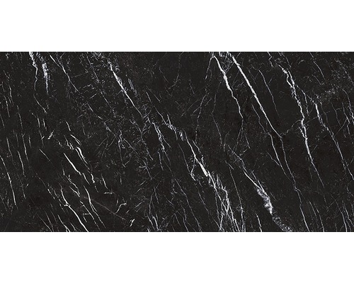 Bodenfliese Marquina black 75.5x151 cm