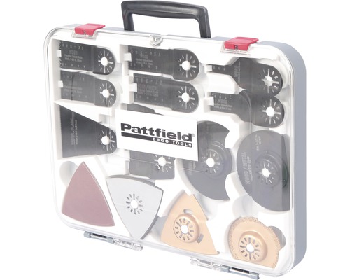 Pattfield Kit de 24 accessoires d'outillage multifonctions
