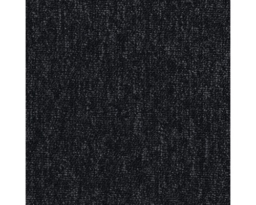 Moquette bouclée Altino noir FB78 largeur 400 cm (au mètre) Gros plan d''un tapis noir