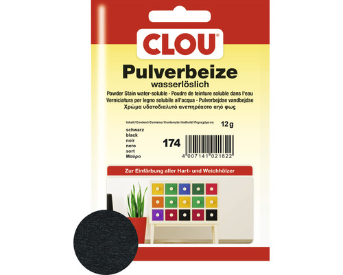 Clou décapant à poudre noir 12 g