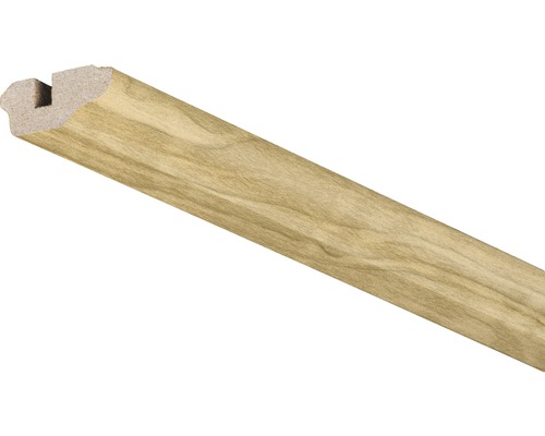 Moulure de finition pour plafonds bouleau 17x36x2600 mm Plinthe avec structure en bois