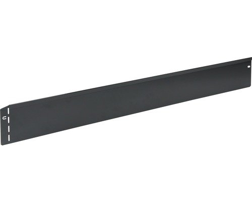 Bordure de pelouse belissa métal 118x12,5cm anthracite Cache métallique pour habiller les tuyaux de chauffage