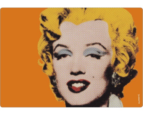 Küchenrückwand mySPOTTI pop Marylin Monroe 59x41 cm Myspotti Marilyn Monroe Schmutzmatte