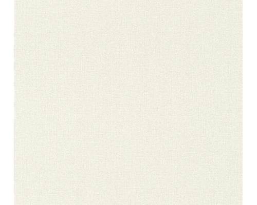 Papier peint intissé 36378-2 Attractive 2 uni crème Papier peint textile avec une fine structure