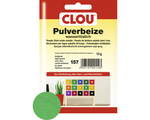 Clou Pulverbeize hellgrün 12 g