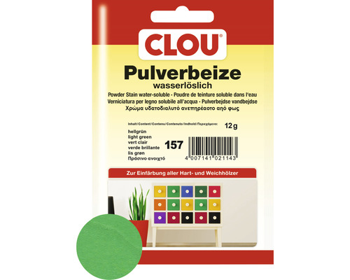 Clou décapant à poudre vert clair 12 g