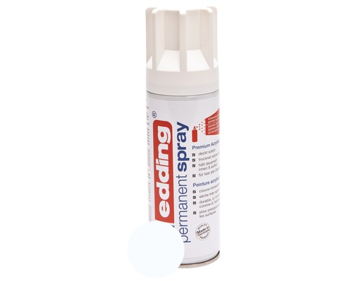 edding 5200 permanent Spray verkehrsweiss seidenmatt 200 ml Edding Permanent Spraydose