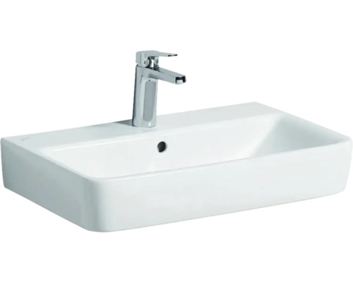 GEBERIT Waschtisch Renova Compact 60 cm weiss mit KeraTect® Spezialglasur 226160600