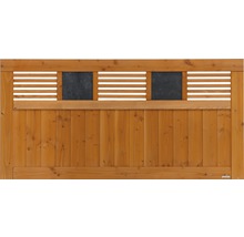 Clôture de jardin Konsta Latina 180x90 cm sapin de Douglas