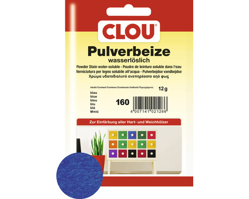 Clou décapant à poudre bleu 12 g